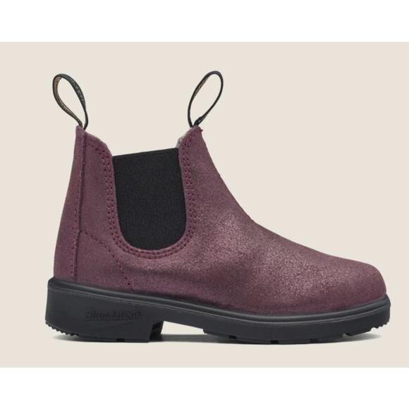 NEW Blundstone Girls 2090 Chelsea Boots Rose Pink Sparkle Kids Girls UK 3 4T - Picture 3 of 5